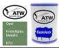 Preview: Opel, Kristallgrau Metallic, 87U: 500ml Lackdose, von ATW Autoteile West.